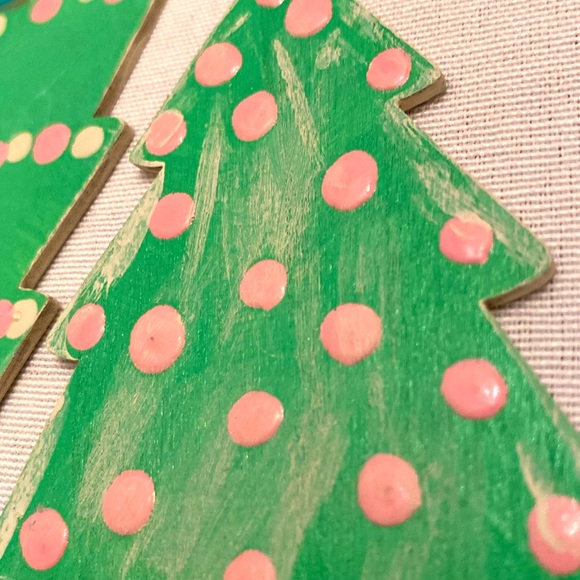 GRINCH🛍️ CINDY LOU WHOO INSPIRED HANDPAINTED SET/3 Christmas🎄ornaments-SALE!🔥 - Picture 3 of 8